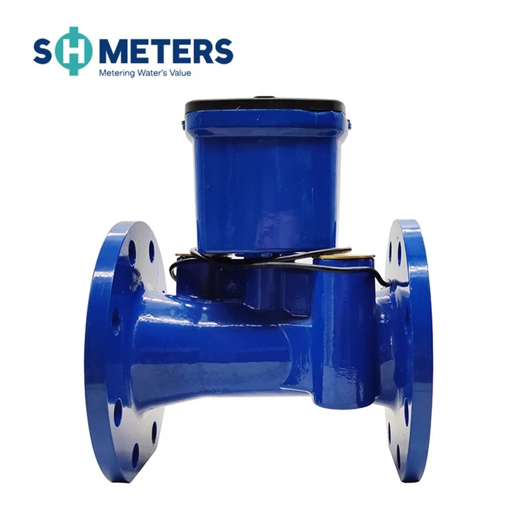 Paparan Tanpa Wayar Meter Air Ultrasonik Bebibir 200mm