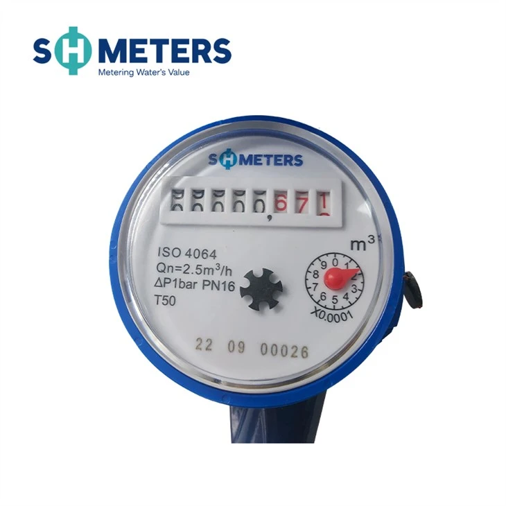 Dn 15 Single Jet Brass Water Meter