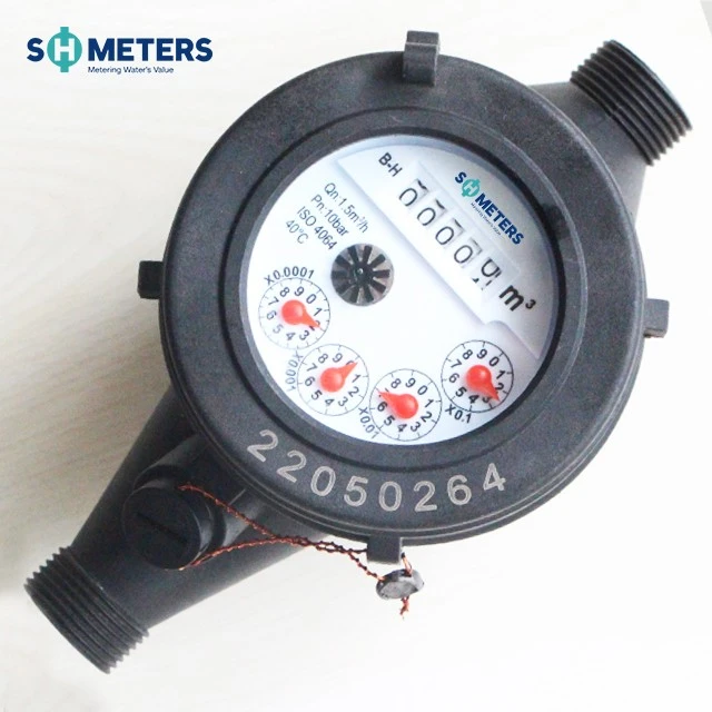 DN15~DN50 High Pressure Pulse Plastic Water Meter For House DN15~DN50 High Pressure Pulse Plastic Water Meter For House