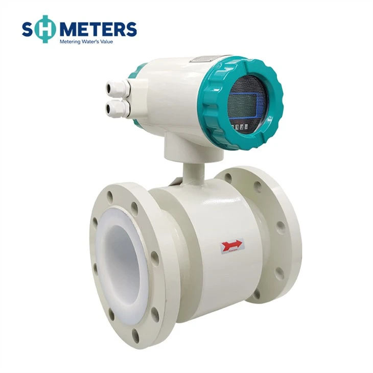 Meter Aliran Elektromagnet DN50 Mini Air Laut Paip Air Kawalan Cecair Meter Aliran Elektromagnet Magnetik Pintar