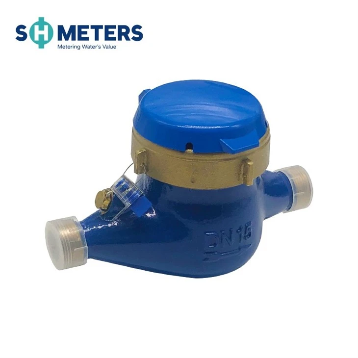 Multi Jet Dry Type Cold Brass Body Class C Water Meter Multi Jet Dry Type Cold Brass Body Class C Water Meter