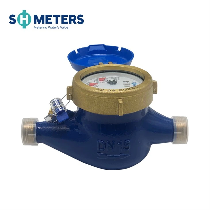Meter Air Kelas C Badan Loyang Sejuk Jenis Kering Berbilang Jet
