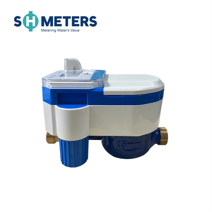 Smart Prepaid STS Brass Body Water Meter Smart Prepaid STS Brass Body Water Meter