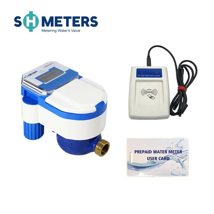 IC Card Prepaid Water Meter R100 With Brass Body suppliers IC Card Prepaid Water Meter R100 With Brass Body suppliers